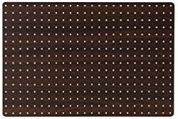 [ドウシシャ]ルミナス スチールラックパーツ 有孔ボード ダークブラウン :幅60×奥行40×高さ0.3cm 幅60 奥行40 NOIB6040DB