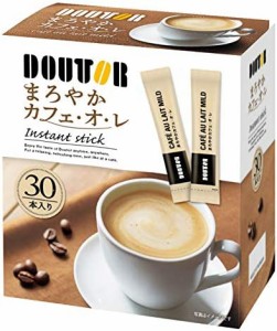 ドトールコーヒー まろやかカフェ・オ・レ インスタントスティック 30袋×6箱