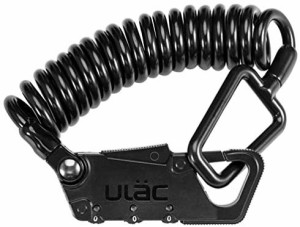 ULAC 自転車 鍵 ワイヤーロック ダイヤル チェーンロック ベビーカー バイク サドルロック 軽量 携帯便利 盗難防止 長さ1200mm 四つ色