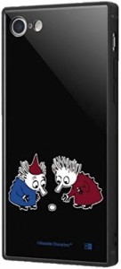 イングレム ムーミン iPhone SE(第2世代) / iPhone 8 / iPhone 7 ハイブリッド ケース カバー KAKU 耐衝撃 衝撃吸収 [ ストラップ ホール