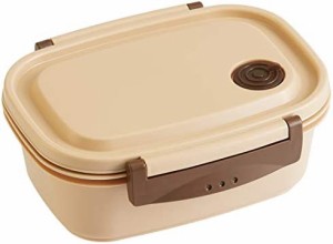 スケーター ラク軽 軽い 弁当箱 M レンジ対応 550ml ベージュ シール容器 保存容器 XPM4-A