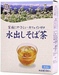 日穀製粉 水出しそば茶 168g ×2個 デカフェ・ノンカフェイン リーフ