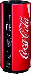 セイコークロック 目覚まし時計 マルチサウンドクロック コカ・コーラ Coca-Cola デジタル 赤 151×66×60mm AC608A