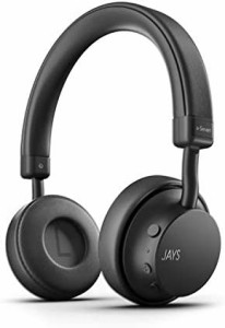 JAYS a-Seven Wireless ワイヤレスヘッドホン (Bluetooth 4.1/連続再生25時間/40mmドライバー/アルミ製ハウジング/ブラック) JS-ASEW-BK2