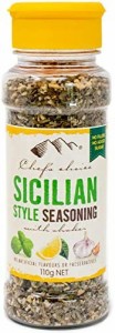 シェフズチョイス シチリア島スタイルBBQシーズニング (有機栽培原料) 110g Sicilian Style BBQ Seasoning