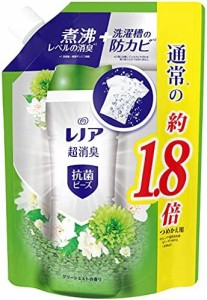 レノア 超消臭+ 抗菌ビーズ グリーンミスト 詰め替え 約1.8倍(760mL)