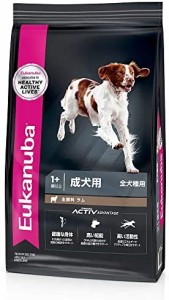 ユーカヌバ ラム＆ライス 全犬種 成犬用 1歳以上 2.7kg