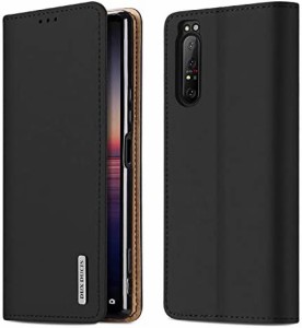 【WISH Series 高級牛革】Xperia 1 II ケース 手帳型 本革 スマホケース [docomo SO-51A au SOG01 対応] エクスペリア ワン マークツー 