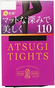 [アツギ] タイツ ATSUGI TIGHTS (アツギタイツ) マットな深みで美しく 110デニールタイツ 110d 抗菌防臭 光発熱 桜エキス配合 毛玉ができ