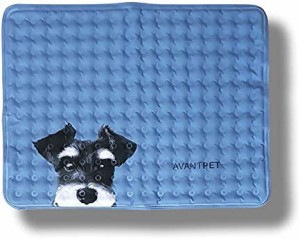 アバンペット（AVANTPET）ペット用クールパット リバーシブル 快適 犬&猫用 クールジェルパッド 圧力作動 自己冷却型 犬用スリーピングベ