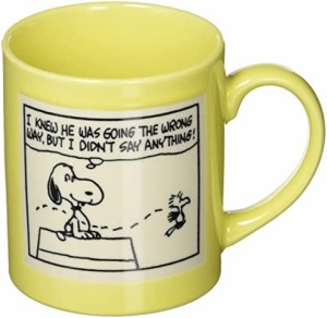 大西賢製販 PEANUTS マグカップ COMIC YELLOW 300ml PE-1303