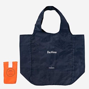 BeMee エコバッグ Sサイズ ネイビー