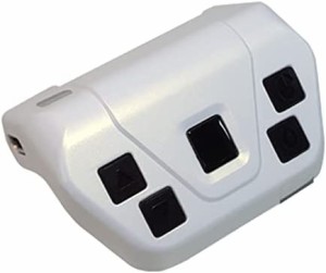 GOALMU TREE リングマウス Bluetooth フィンガーマウス スマホ タブレット パソコン 指マウス ワイヤレス 充電式 【ホワイト】