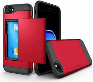 iPhone SE3 2022 ケース iPhone SE ケース [第2世代] iPhone8 ケース iPhone7 ケース カード収納 耐衝撃 指紋防止 傷防止 全面保護 落下
