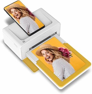 コダック（Kodak）ドックプラス インスタントフォトプリンター - フルカラー写真印刷が楽しめるBluetooth搭載最新ポータブルプリンター -