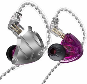 Yinyoo カナル型 イヤホン 有線 イヤモニ型 CCA C10PRO イアフォン Wired Earphones イヤモニ ハイブリッド イヤホン イヤフォン おしゃ