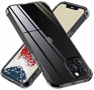ONES 半透明 iPhone12ProMax ケース 耐衝撃 エアバッグ 超軍用規格 『半密閉音室、Qi充電』〔滑り止め、すり傷防止、柔軟〕〔美しい、光