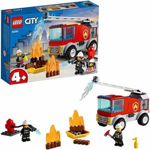 レゴ(LEGO) シティ 消防はしご車 60280 おもちゃ ブロック 消防 しょうぼう トラック 男の子 女の子 4歳以上