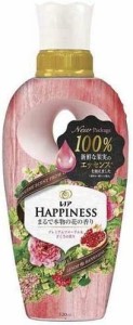 レノア ハピネス 柔軟剤 ナチュラルフレグランスシリーズ プレミアムフローラル&ざくろ 本体 520mL