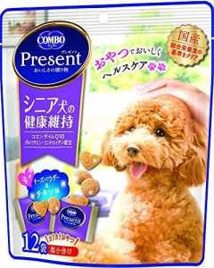 （まとめ買い）日本ペットフード コンボ プレゼント ドッグ おやつ シニア犬の健康維持 36g 【×15】