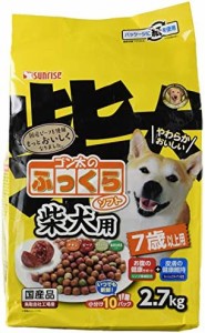 マルカン ドッグフード ゴン太のふっくらソフト 柴犬用 7歳以上用 2.7kg