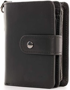 財布 メンズ 二つ折り 人気 本革 小銭入れあり 折りたたみ財布 メンズ レディース 大容量 財布カードケース RFID＆磁気スキミング防止 13
