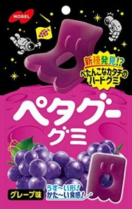 ノーベル ペタグーグミ グレープ味 50g ×6袋