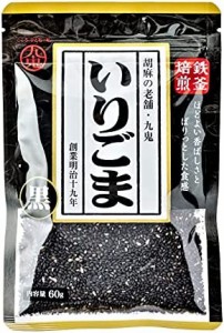 九鬼産業 九鬼 いりごま黒 60g ×10袋