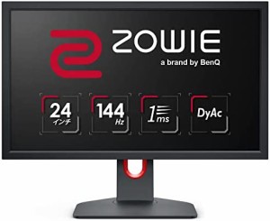 BenQ ZOWIE XL2411K ゲーミングモニター (24インチ/Full HD/TN/144Hz/1ms/DyAc/小さめ台座/OSDメニュー/指一本で高さ調整)