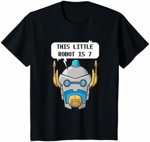 キッズ 7歳のロボット - 7歳の誕生日 Tシャツ
