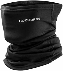 ROCKBROS(ロックブロス)ネックウォーマー メンズ 防寒 冬用 フェイスカバー 防風 保温 裏起毛 暖かい バイク スキー スノーボード 自転車