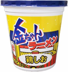 徳島製粉 金ちゃんラーメンカップ 鶏しお 73g ×12個