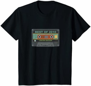 キッズ 10歳 誕生日プレゼント 男の子 女の子 10歳 ヴィンテージ 2010 キッド Tシャツ