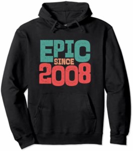 14歳の誕生日 男の子 女の子 Born 2008 Epic Since 2008 パーカー