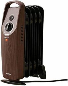 アイリスオーヤマ ヒーター オイルヒーター 小型 コンパクト 足元 暖房器具 デスク 500W 3畳 ダイヤル式 (メカ式) 温度調節機能 POH-505K