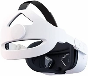 CNBEYOUNG ストラップ Elite ストラップと交換性あり アクセサリー ヘッドセット VRヘッドクッション付き 調節可 頭への圧力を緩和 エリ