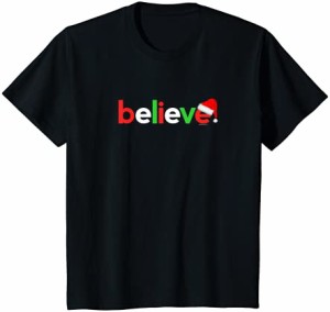 キッズ Christmas Shirts for Kids Boys Girls | Gifts Ideas Believe Tシャツ