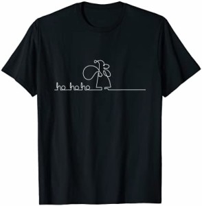 HoHoHoサンタクロースクリスマスの家族の衣装Ho Ho Ho Tシャツ