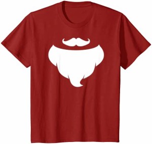 キッズ Christmas Shirts for Kids Boys Girls | Santa Beard Gift Idea Tシャツ