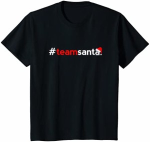 キッズ Christmas Shirts for Kids Boys Girls | Team Santa Gift Ideas Tシャツ