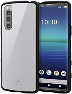 エレコム Xperia 5 II ケース ハイブリッド 耐衝撃 TOUGHSLIM LITE ホワイト PM-X203TSLWH