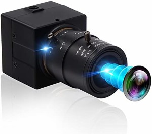 ELP 超HD 4K ズームWebカメラ 広角 光学 バリフォーカル HD 2.8-12mmレンズ ウルトラHD USBミニカメラ Sony IMX415センサーカメラ付き PC