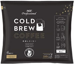 AGF プロフェッショナル コールドブリュー1L用 6袋【 水出しコーヒー 】 【 アイスコーヒー 】