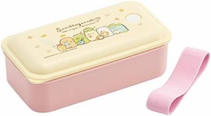 スケーター 弁当箱 銀イオン Ag+ 抗菌 ふわっと 盛れる パッキン 一体型 1段 530ml すみっコぐらし ねこのきょうだい PAL5AG