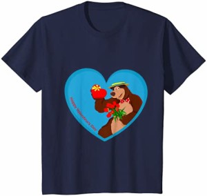 キッズ Happy Valentine's Day Tシャツ