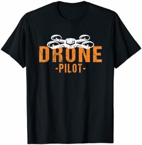 Drone Pilot ドローンFPVレーサークワッドコプターおかしい Tシャツ