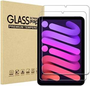 「2枚」 Mini 6 ガラスフィルム 2021 ProCase 強化ガラス 画面保護フィルム 貼る工具付き、適用機種: 8.3インチ iPad Mini 6世代 2021