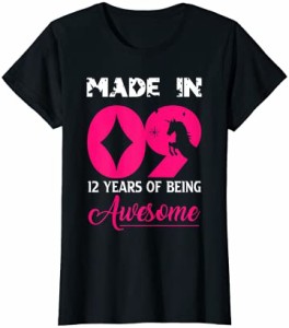 12歳の誕生日のための12歳の女の子のギフト Tシャツ