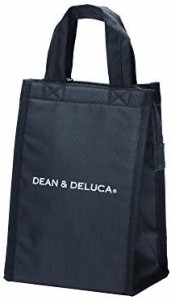 DEAN&DELUCA クーラーバッグ ブラックS 保冷バッグ ファスナー付き コンパクト お弁当 ランチバッグ