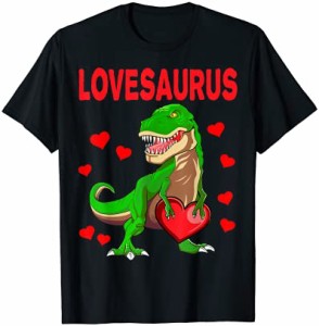 Valentines Day Dinosaur T Rex Boys Valentine Kids Lovesaurus Tシャツ